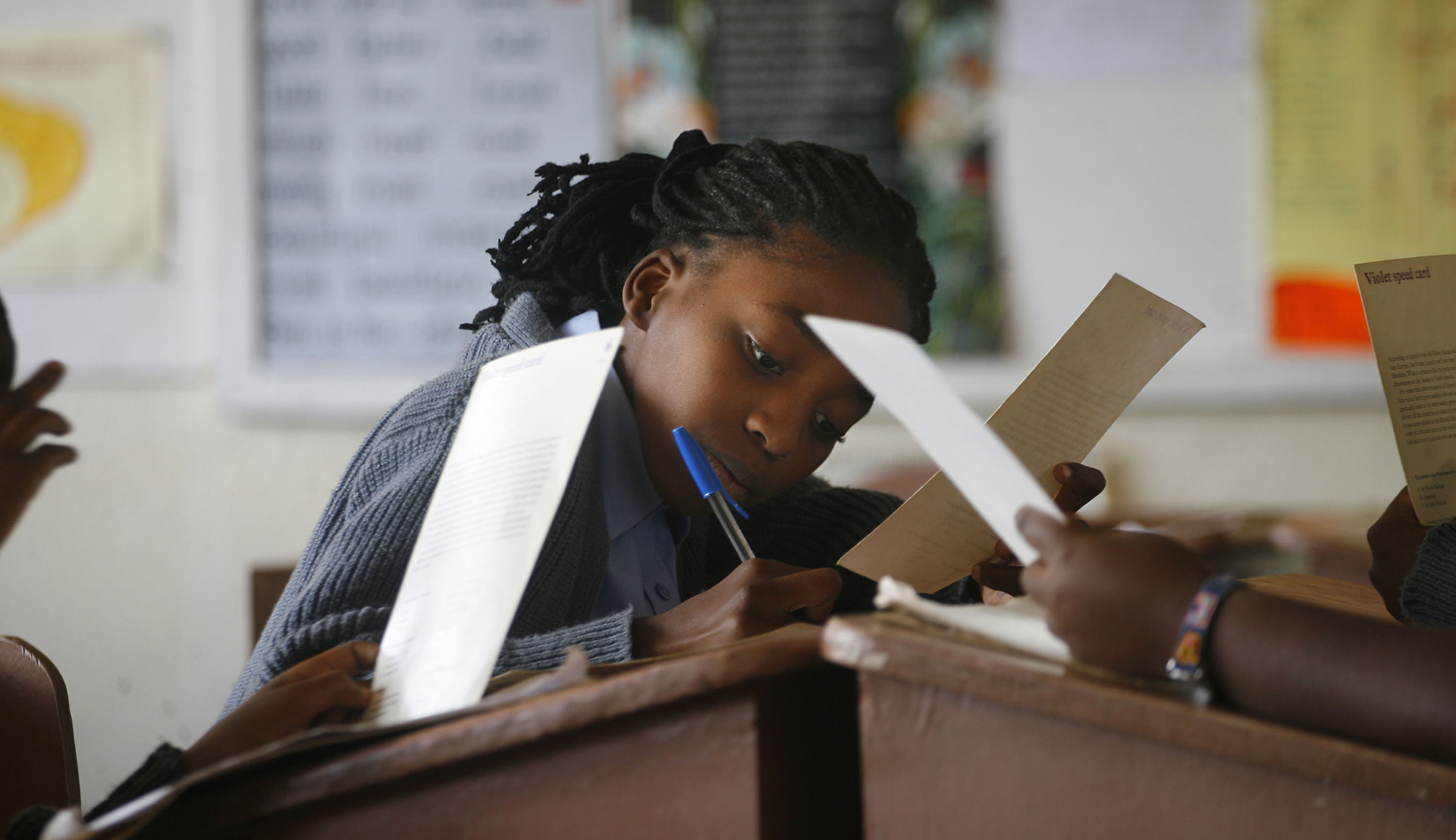 An educated girl will change the world