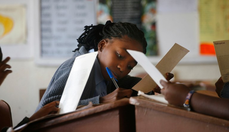 In Africa, 28 million girls are not in school. It is a heartbreaking statistic that in Eastern Africa, girls are more likely to become child brides than complete eighth grade. (AP Photo/Jerome Delay)