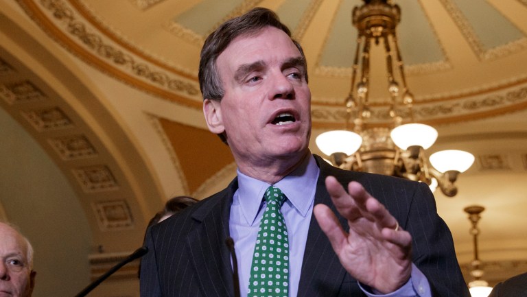 Sen. Mark Warner, D-Va., said that Flynn hasn't been called to testify yet during an investigation into Russian interference with the 2016 election. (AP Photo/J. Scott Applewhite)