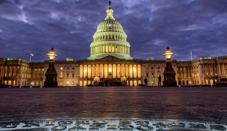 The partial government shutdown took effect on Saturday, and while the Senate was trying to find a way forward to pass a bill funding the government, no tangible progress was made, and the Senate was expected to vote at noon to try again. (AP Photo/J. David Ake)