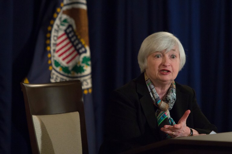 Federal Reserve Chairwoman Janet Yellen will speak Wednesday in New York City on the topic of monetary policy and the economic recovery. (Graeme Jennings/Washington Examiner)