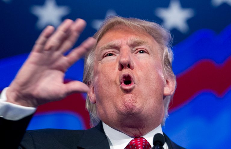 Trump responded to the Club for Growth's negative ad by threatening legal action if the free-market advocacy group didn't stop running it. (AP File Photo)