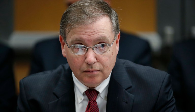 It is not immediately clear who will replace Rosenberg. (AP Photo/Alex Brandon)