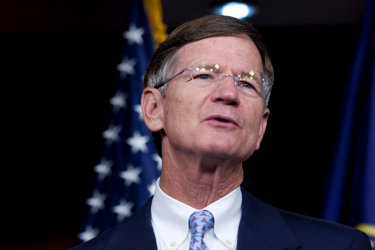 Rep. Lamar Smith, R-Texas, sent the letter Wednesday asking Penny Pritzker to force the National Oceanic and Atmospheric Administration to comply with a subpoena he sent last month. (AP Photo)