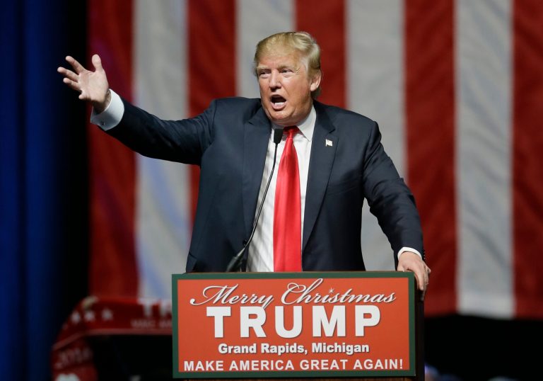 A Dec. 22 survey indicates voters support for Donald Trump has grown in the past two weeks. (AP Photo/Carlos Osorio)