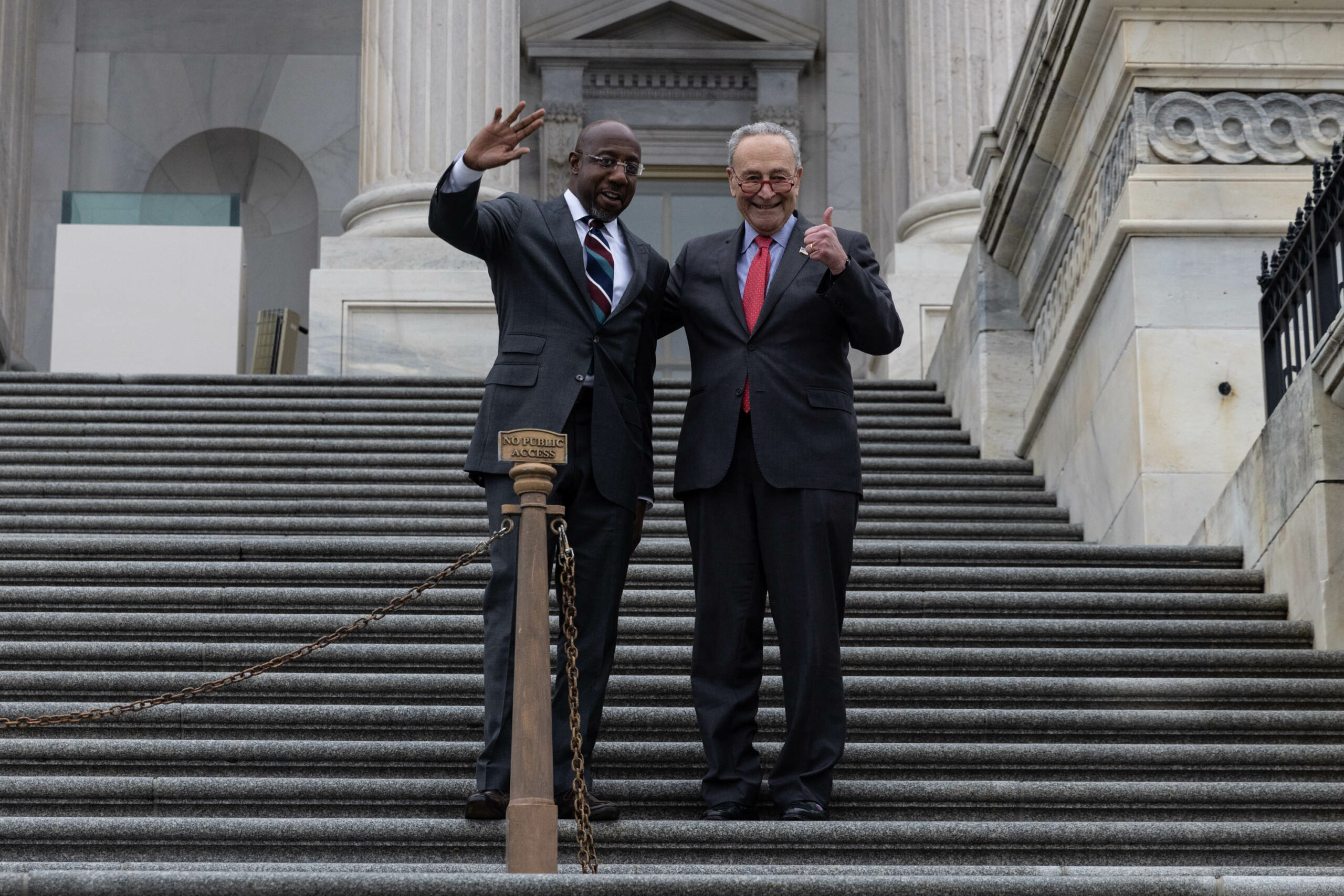 Warnock’s win fuels presidential buzz: Washington Photos of the Week