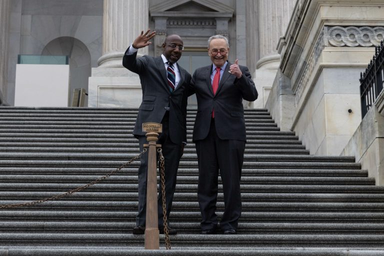 Warnock’s win fuels presidential buzz: Washington Photos of the Week