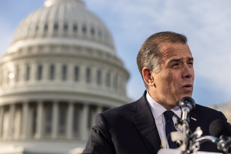 Hunter Biden at the Capitol on Dec. 13, 2023. 