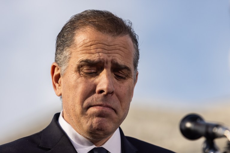 Hunter Biden at the Capitol on Dec. 13, 2023.