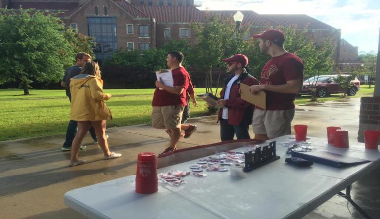 Many students across the country were restricted from participating in expressive actions due to public universities that commit egregious usurpations of freedom of speech through campus policies. (via Facebook)