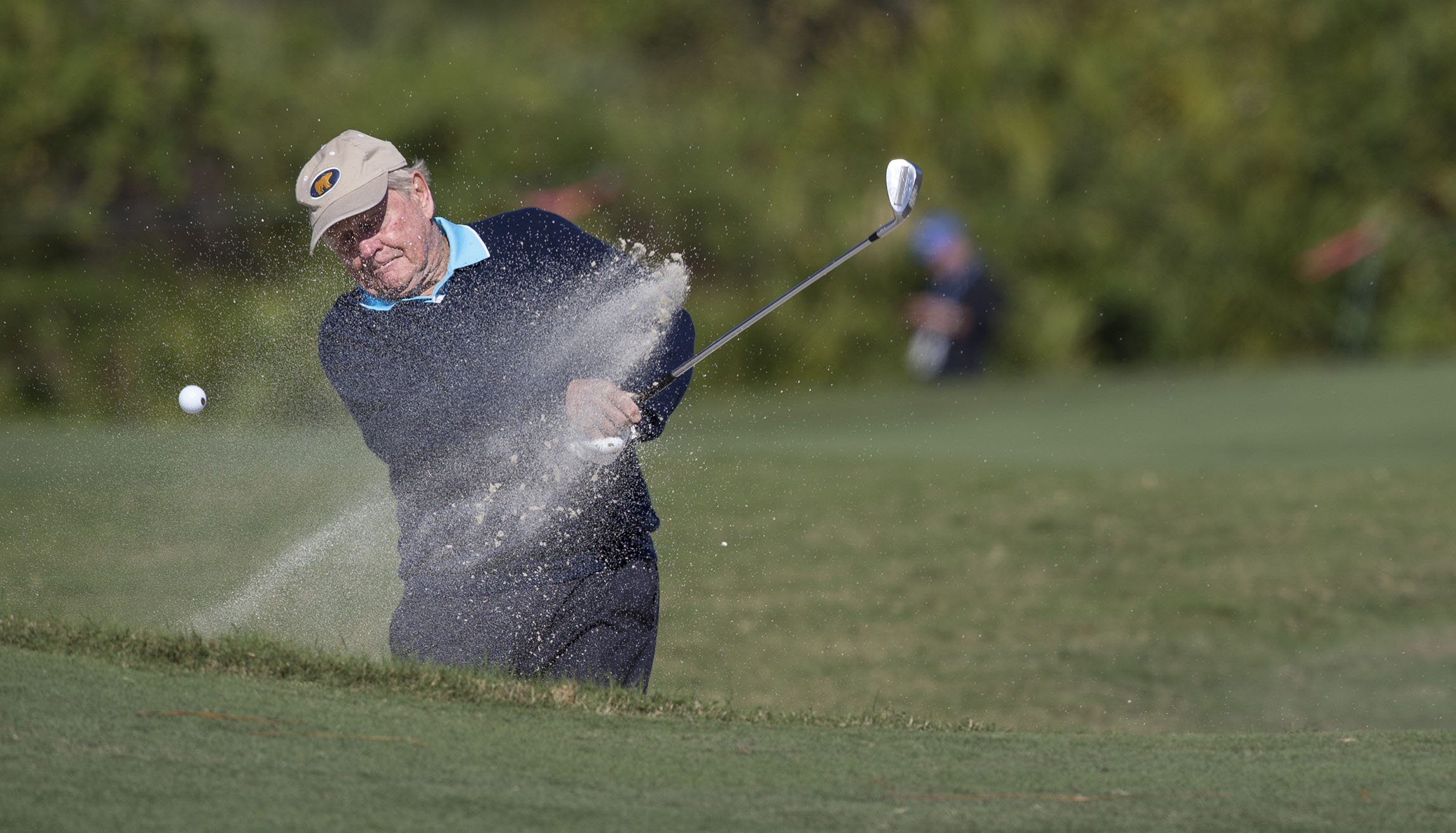 Trump seen golfing with Jack Nicklaus