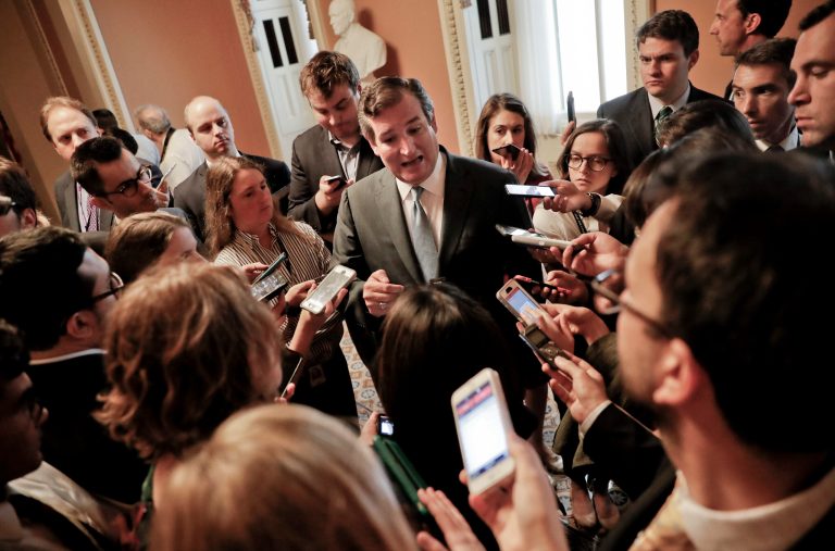 Sen. Ted Cruz said the Congressional Budget Office would not have time, with the Senate expected to vote on a healthcare bill next week, but pointed out that the Department of Health and Human Services did its own assessment. (AP Photo/Pablo Martinez Monsivais)