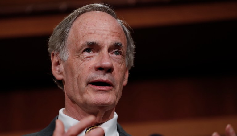 Carper complains that Scott Pruitt hasn't responded to all of his letters. (AP Photo/Carolyn Kaster)