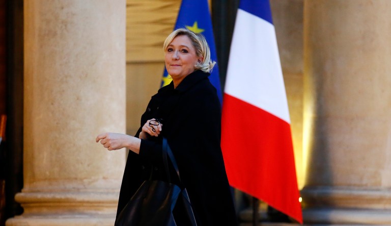 French far-right Front National leader Marine Le Pen has been charged with 