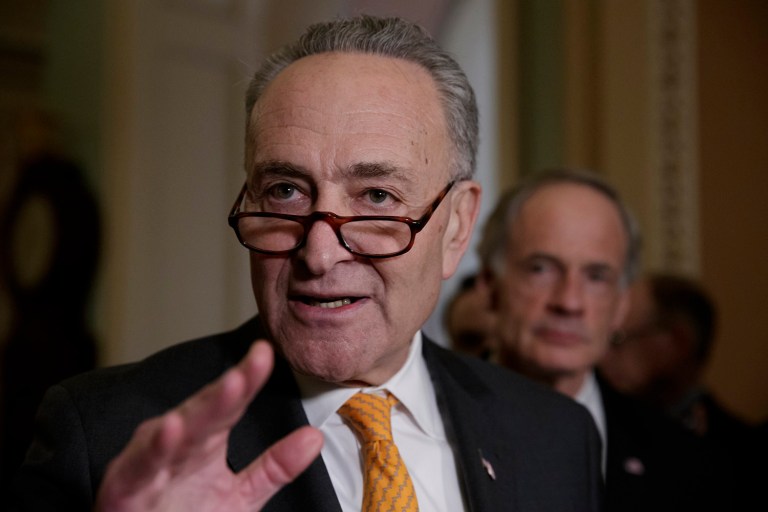 Since Schumer announced he would lead a filibuster of Gorsuch last week, a number of key Democratic senators up for re-election in 2018 have either said they are undecided or have declined to make their positions public. (AP Photo/J. Scott Applewhite)