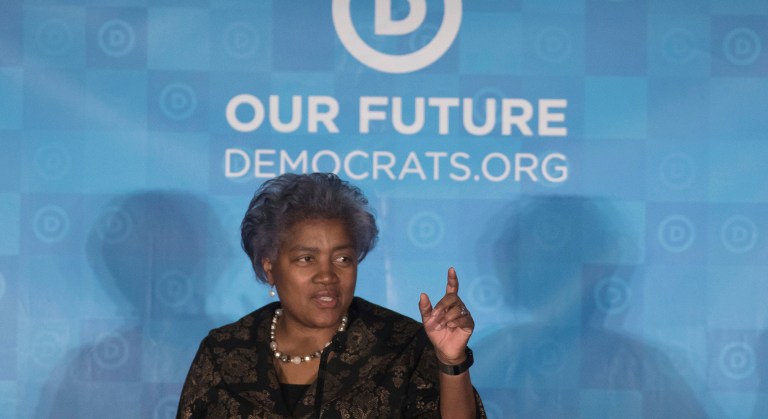 As one of her final acts as interim chair of the Democratic National Committee, Donna Brazile called for an independent investigation into Russia's influence campaign on the 2016 presidential election. (AP Photo/Branden Camp)