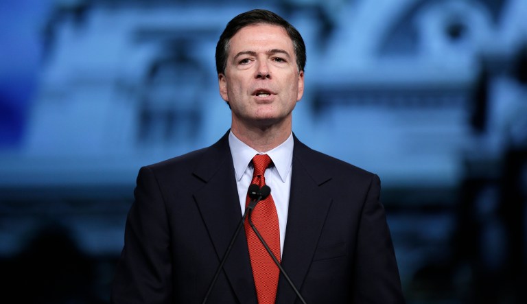 The Wall Street Journal editorial board said the president was right to fire FBI Director James Comey. (AP Photo/Matt Rourke)