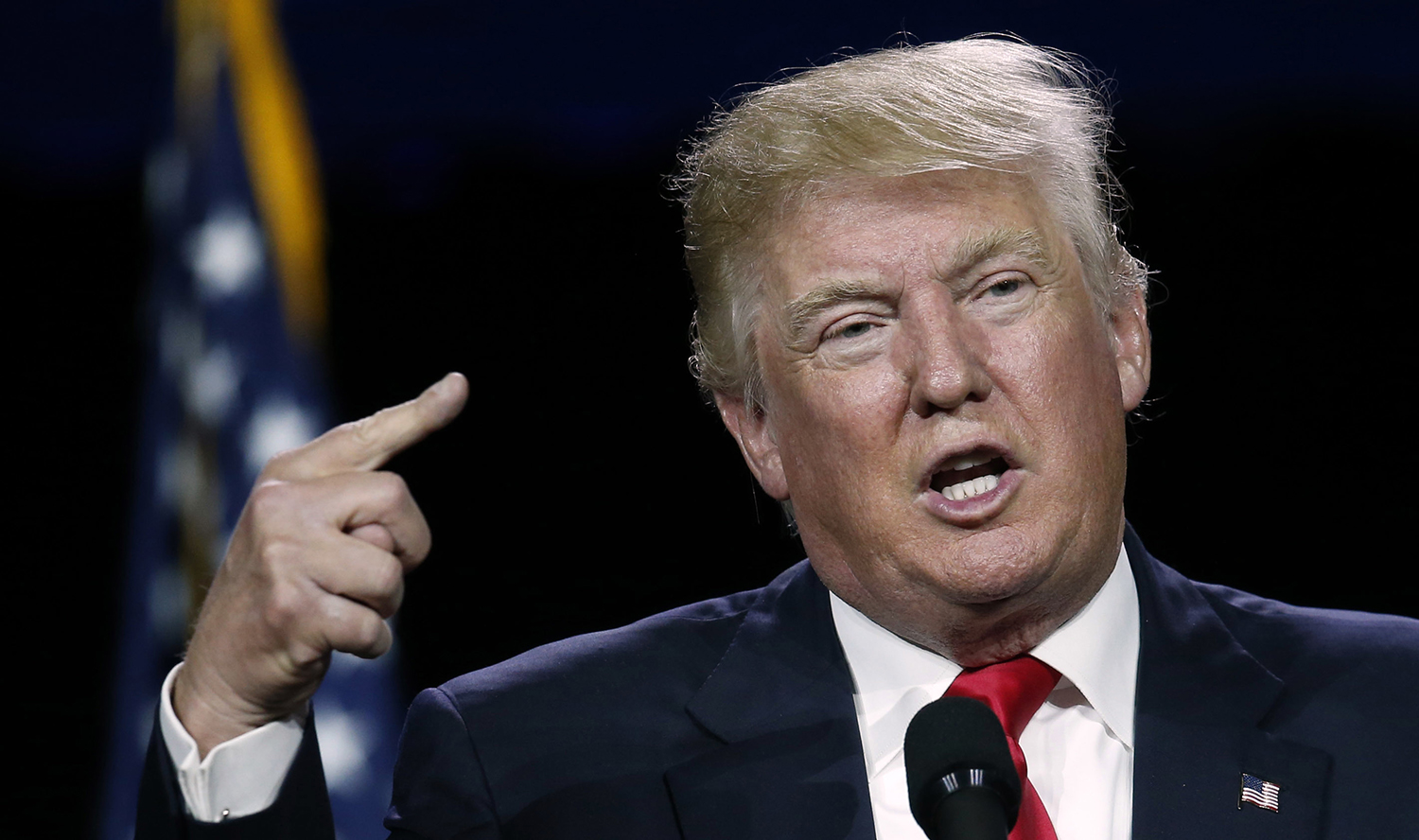 Trump: U.S. adversaries could have a ‘blackmail file’ on Clinton