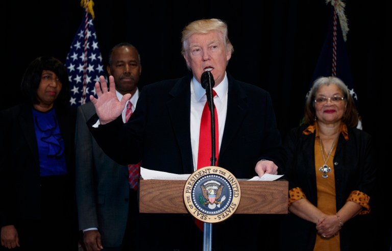 The right to vote and to attend school are rendered all but meaningless once the right to life is denied. (AP Photo/Evan Vucci)