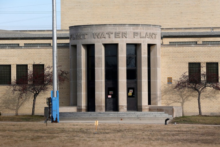 Flint switched water sources from Lake Huron to the Flint River as a cost-saving measure at the behest, and approval, of state officials in April 2014. (Jeff Kowalsky/Bloomberg, File)
