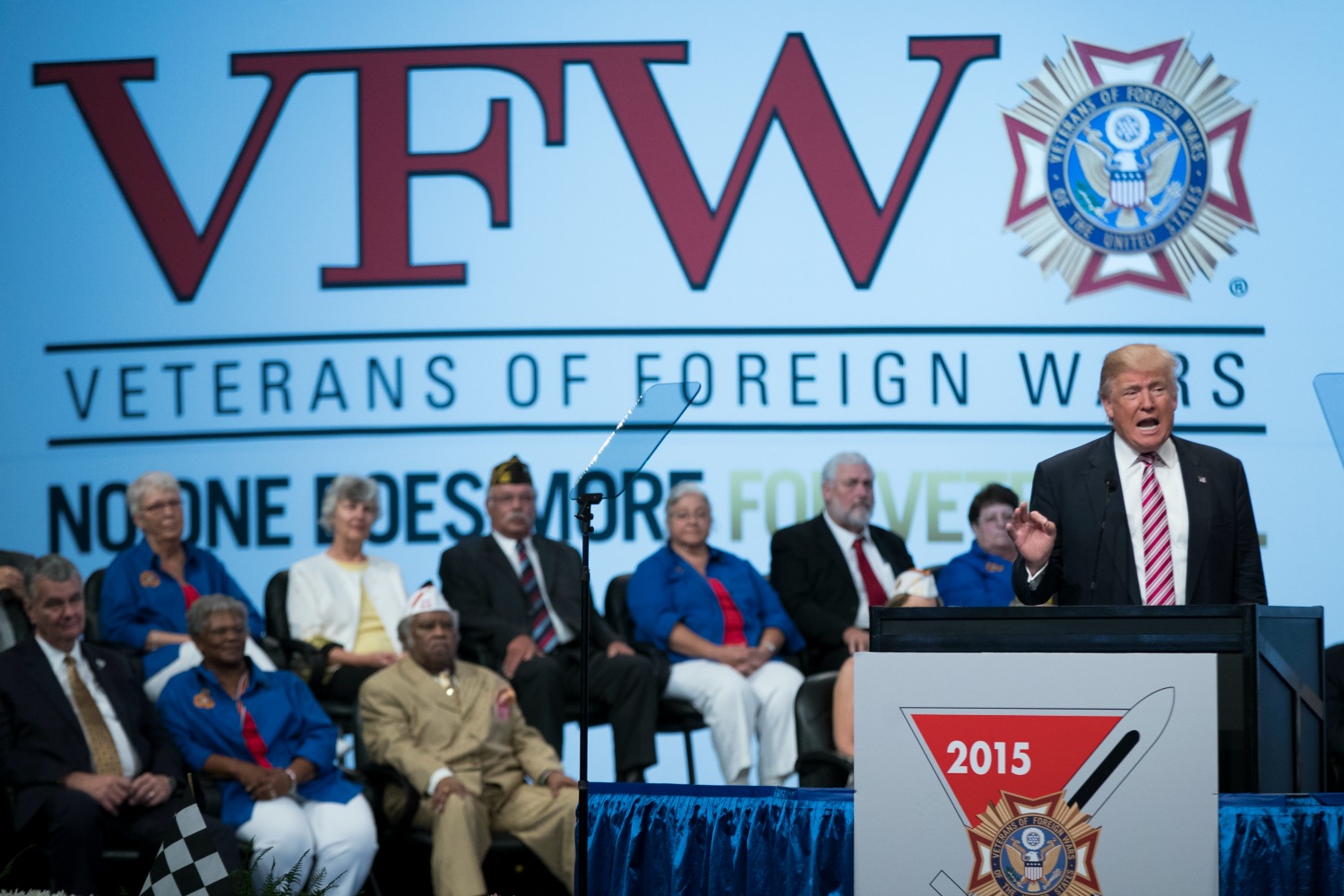 Trump proposes peace through strength