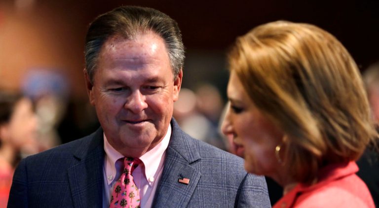 Fiorina’s husband wants to be ‘First Pappy’