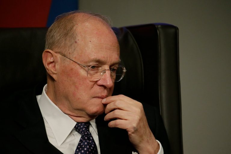 Of all the justices, it's perhaps hardest to predict how Kennedy will rule. (AP)