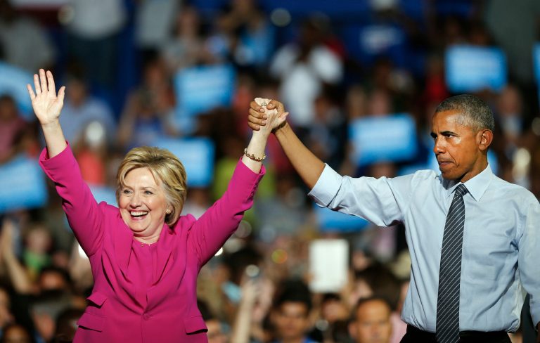 African-American activists gathered at the DNC said the president should assure voters that Hillary Clinton would champion the same causes he did. (AP Photo)