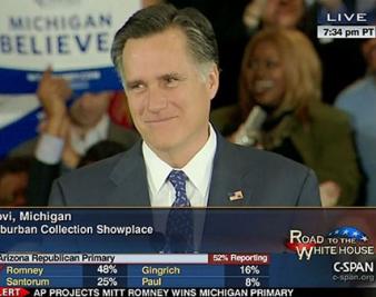 Romney Regains Frontrunner Status