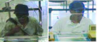 Bank robbery suspect