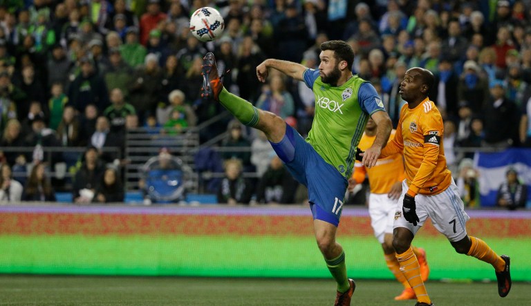 Soccer? I'm sorry, I was told we were going to make America great again. (AP Photo/Ted S. Warren)