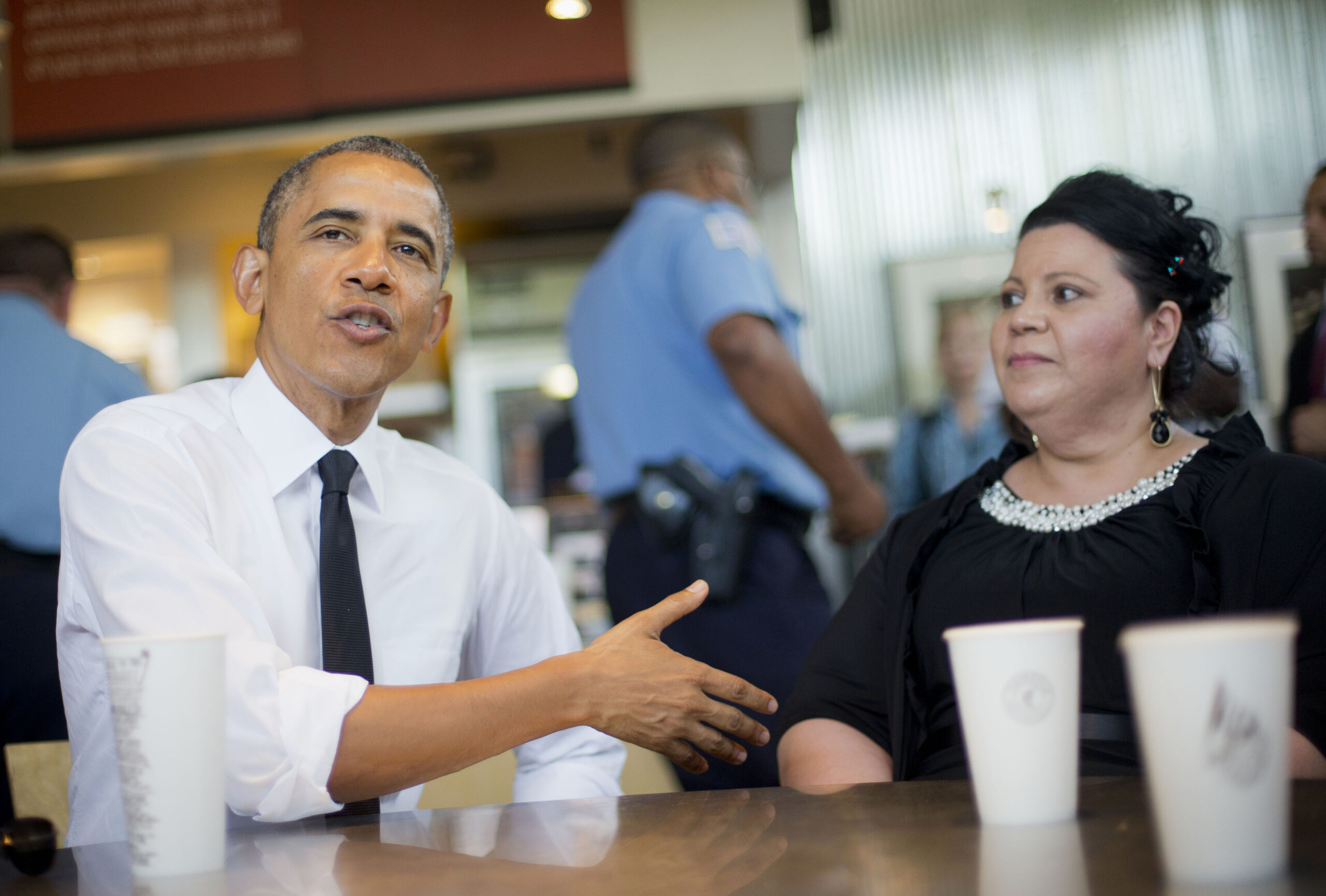 Obama’s not just on the loose. He’s also hungry.