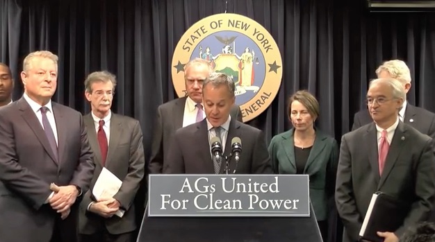 Former Vice President Al Gore and several state attorneys general are targeting critics of climate change.