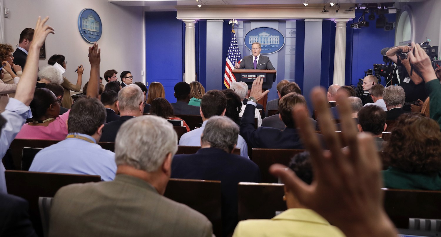 Let’s keep the Sean Spicer media coverage in proportion