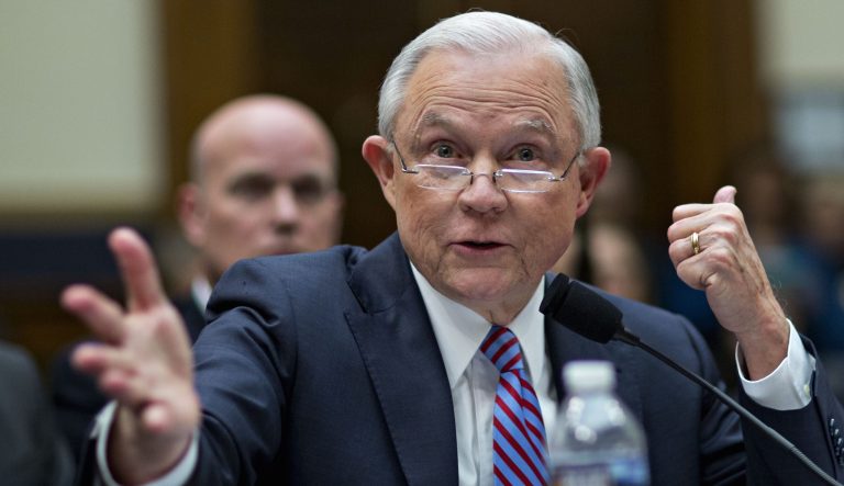 Leaks, many from within Attorney General Jeff Session's Justice Department, have saturated the mainstream media coverage since the 2016 presidential campaign concluded. (Andrew Harrer/Bloomberg)