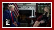 Trump defends his presidential record during Megyn Kelly interview