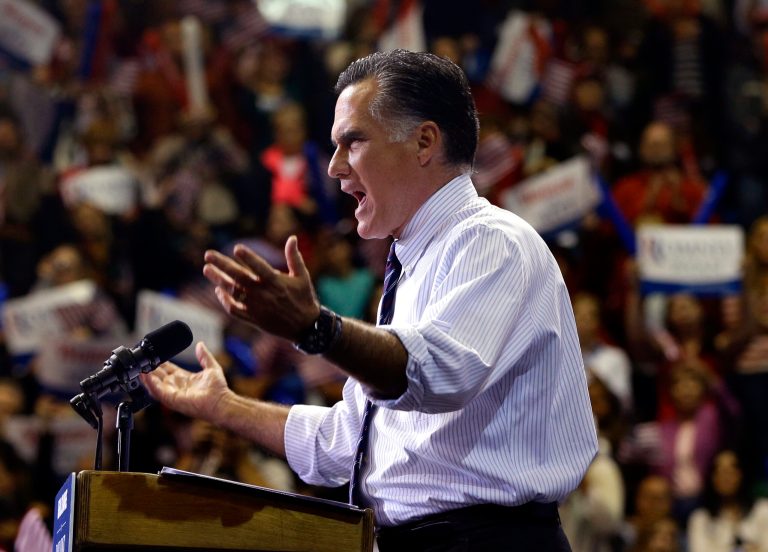 Republican presidential candidate Mitt Romney (AP photo)