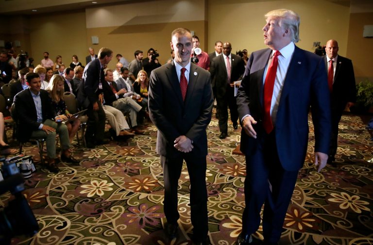 Lewandowski suggests Trump is clear on who the finalists are. (AP Photo/Charlie Neibergall, File)