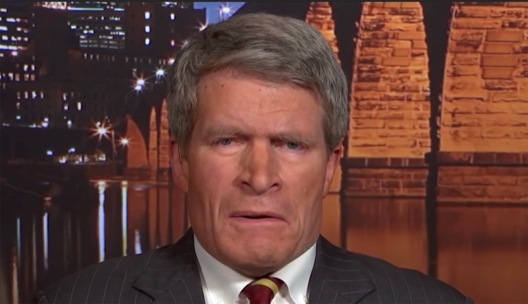 Former ethics lawyer Richard Painter announced Wednesday that he was forming an exploratory committee for a possible Senate bid in Minnesota, but admitted he was still unsure whether he would align himself with a political party. (Screenshot)