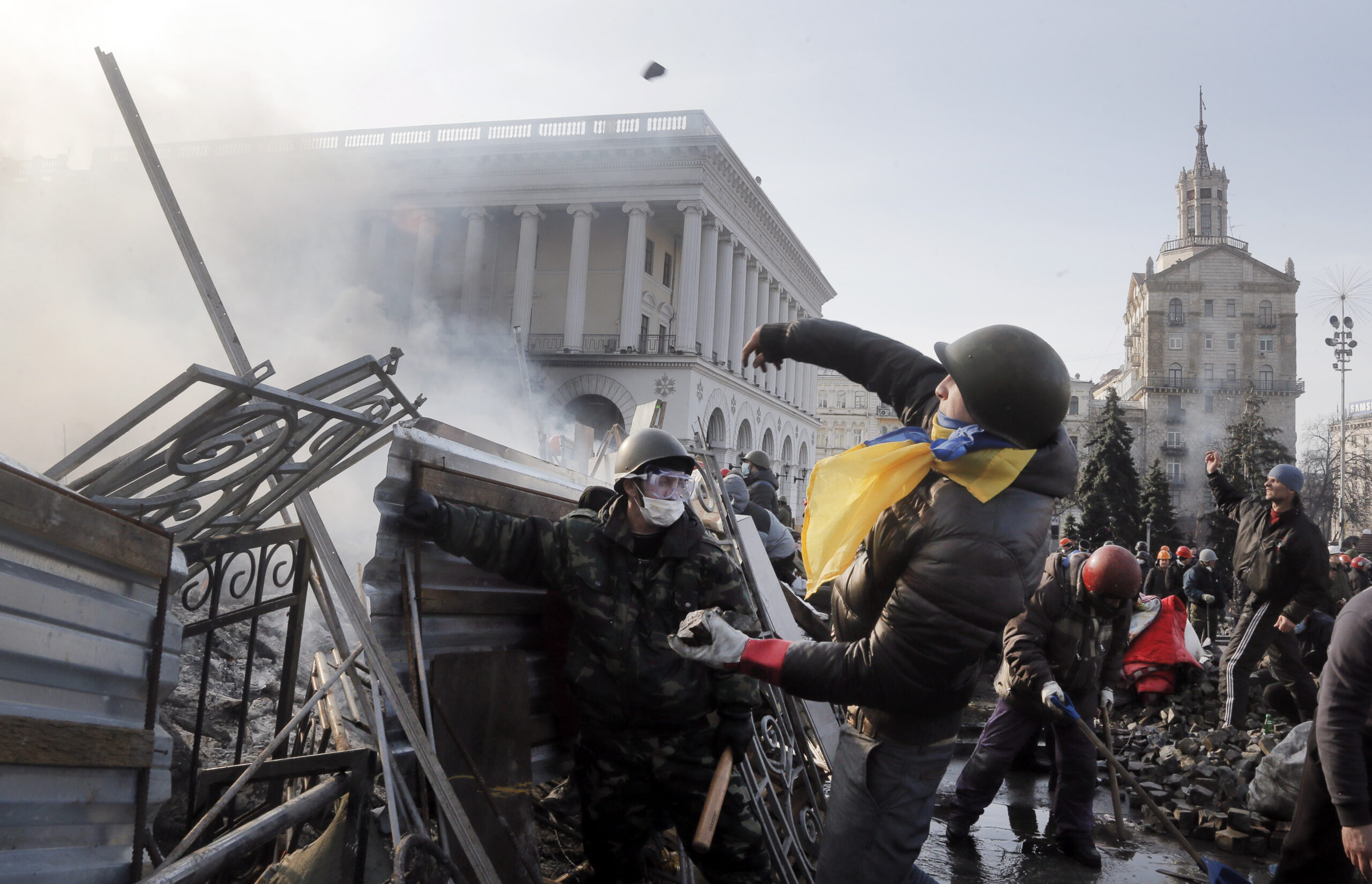 Protestors cry for freedom in Ukraine, Venezuela, but U.S. response is barely audible