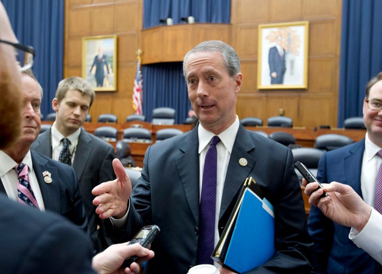 Chairman of the House Armed Services Committee Rep. Mac Thornberry, R-Texas, said more money could be added for missile defense, including more interceptors and research, as North Korea charges ahead on its program to develop a nuclear-tipped intercontinental ballistic missile that can reach U.S. cities. (AP Photo/Jose Luis Magana)