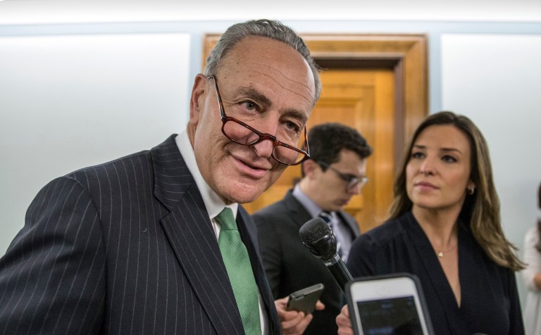Incoming Senate Minority Leader Chuck Schumer, D-N.Y., knows how to adapt. (AP Photo/J. Scott Applewhite, File)
