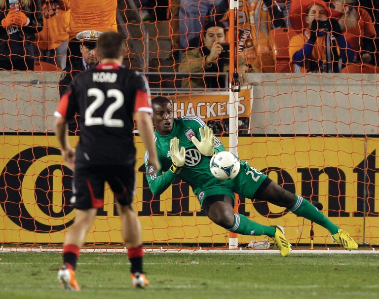 Bob Levey/Getty Images
Bill Hamid led MLS in save percentage, was third in goals-against average and had a career-best eight shutouts a year ago.