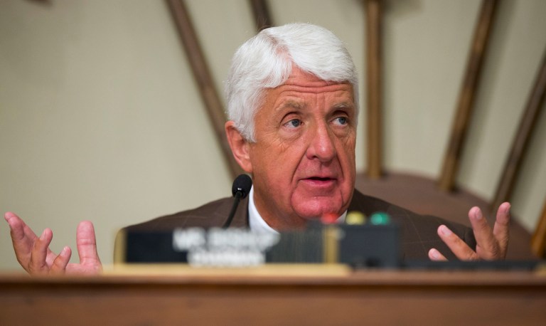 House Natural Resources Committee chief Rob Bishop, along with two other lawmakers, said in a letter that the 