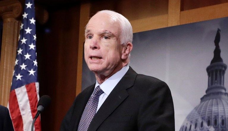 Sen. John McCain, R-Ariz., said he has proposed increasing U.S. forces and the use of air power in Afghanistan, following through with a threat to the Trump administration to force a new strategy after weeks of delays. (AP Photo/J. Scott Applewhite)