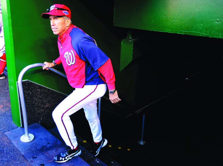 Alex Brandon/AP
Washington Nationals manager Davey Johnson is a finalist for NL manager of the year. The winner will be announced Tuesday.