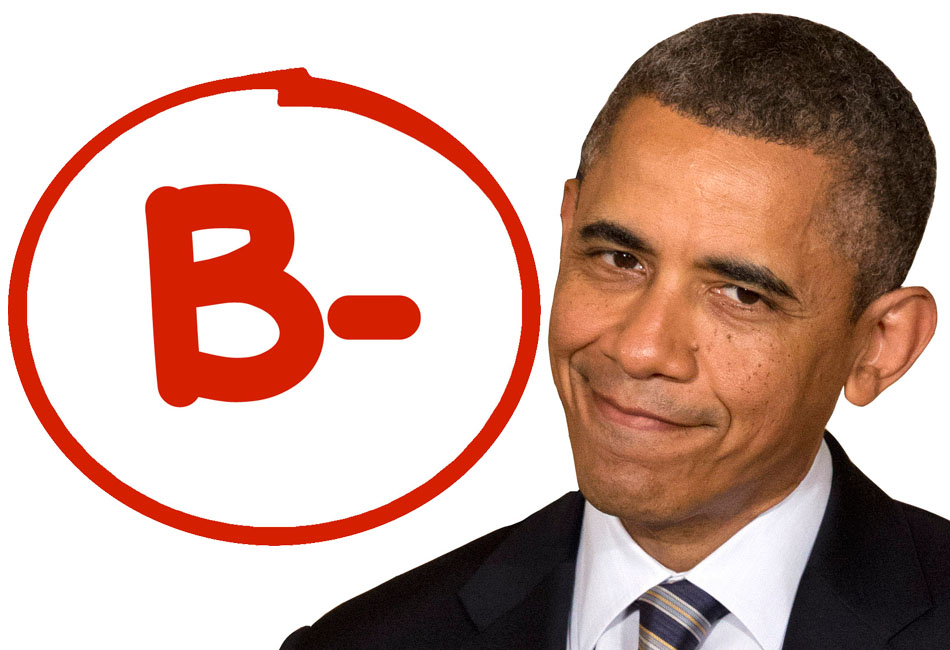 Zogby Report Card: Obama amateurish over Paris anti-terror protest no-show