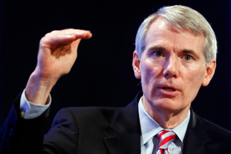 Sen. Rob Portman, R-Ohio, first introduced the energy efficiency bill in 2011 and he expects it to receive a vote on the Senate floor later this week.. (AP Photo/Charles Dharapak)