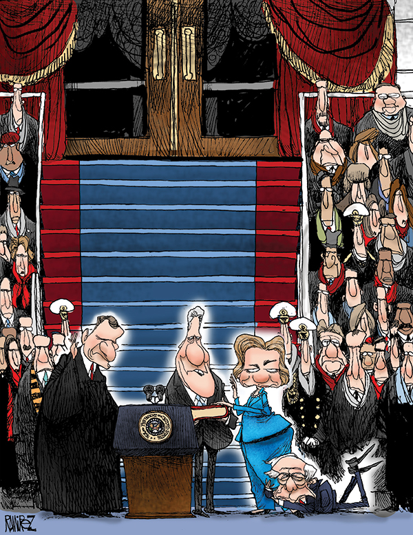 Sanders Hangin’ On