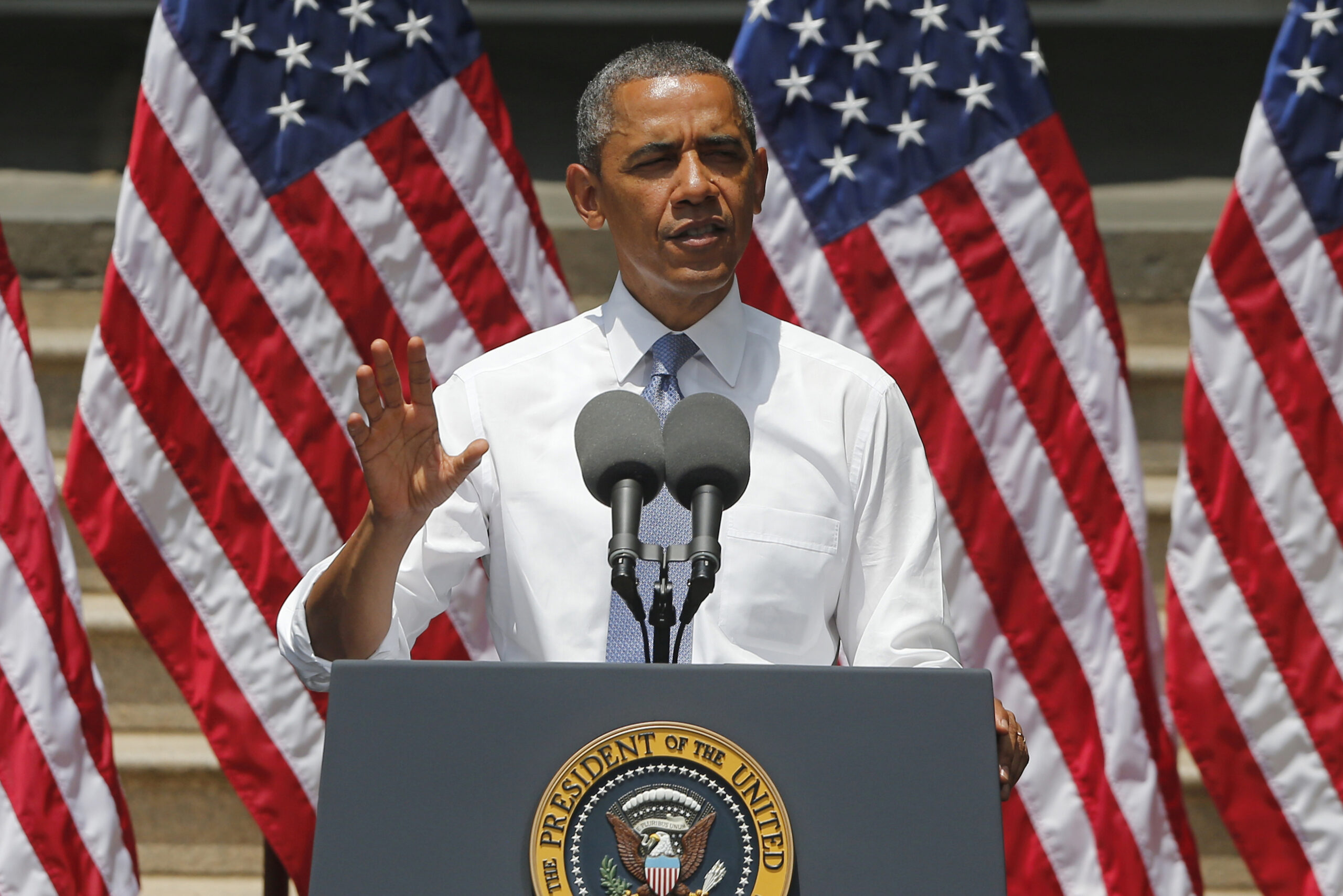 Obama: Keystone pipeline can be approved if study shows no net greenhouse gas increase